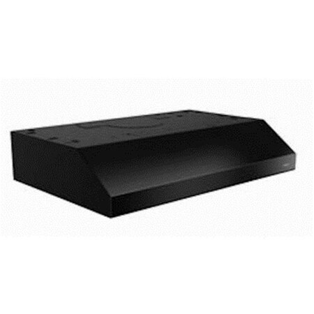 Broan-Nutone Broan-Nutone 235157 30 in. Glacier Convertible Under the Cabinet Range Hood - Black 235157